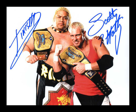 Rikishi & Scotty 2 Hotty "Too Cool" Pose 2 Signed Photo COA