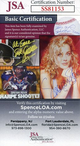 Bret Hart Jim Duggan Ronnie Garvin Triple Signed Photo JSA COA RARE