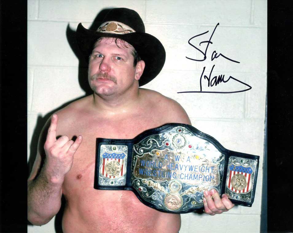 Stan Hansen Pose 9 Signed Photo COA