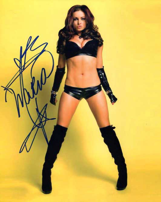 Maria Pose 10 Signed Photo COA