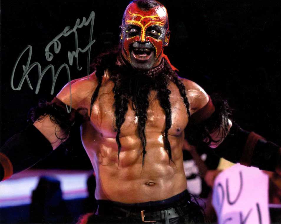 The Boogeyman Pose 2 Signed Photo COA