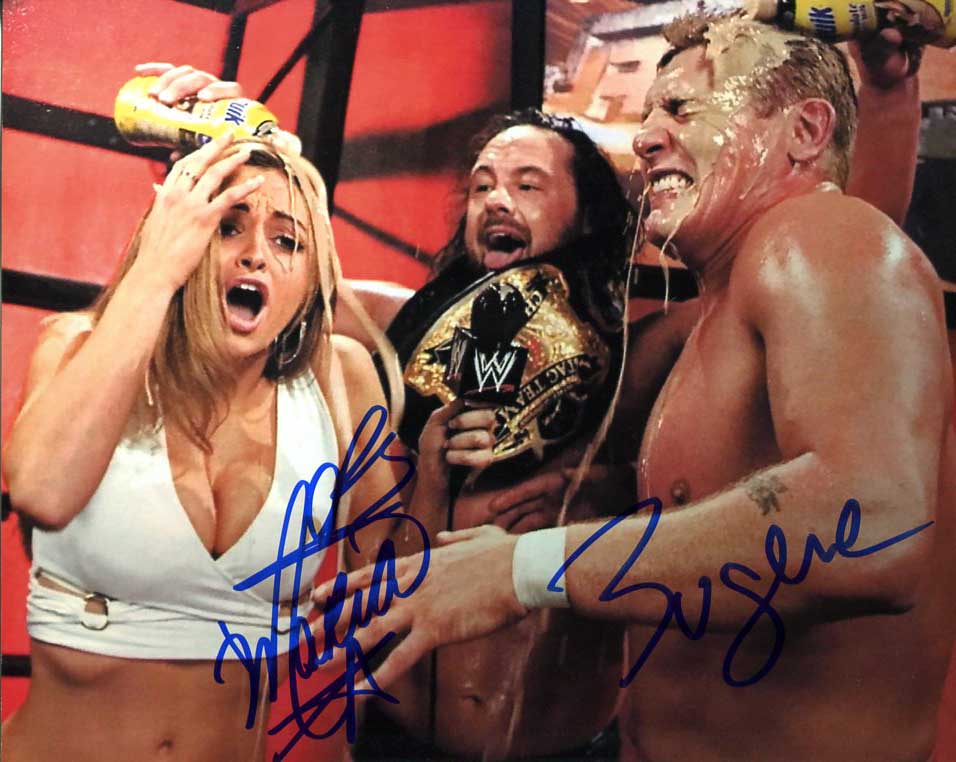 Maria & Eugene Dual Signed Photo COA