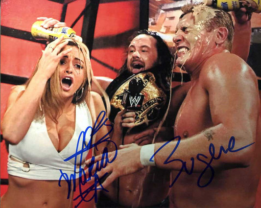Maria & Eugene Dual Signed Photo COA