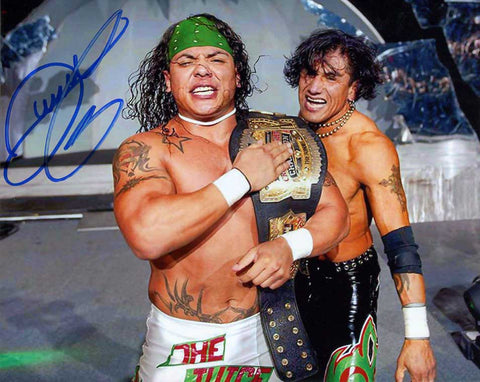 Juventud Guerrera Pose 2 Signed Photo COA