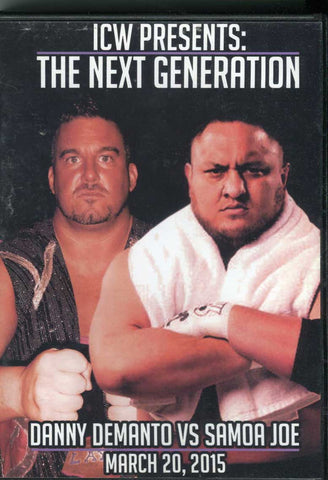 ICW Impact Championship Wrestling The Next Generation 3/20/15 DVD