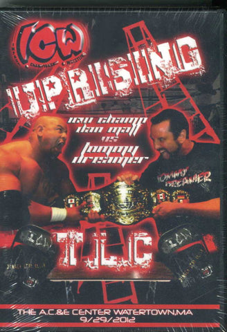 ICW Impact Championship Wrestling DVD Uprising 9/29/12