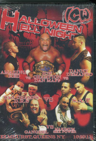 ICW Impact Championship Wrestling Halloween Hell Night 2011 DVD