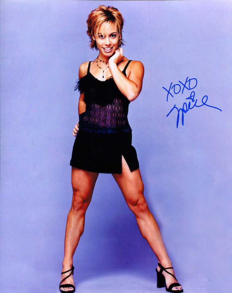 Spice "Nitro Girl" Pose 2 Signed Photo COA