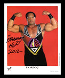 Faarooq (Ron Simmons) Pose 1 Signed Photo COA