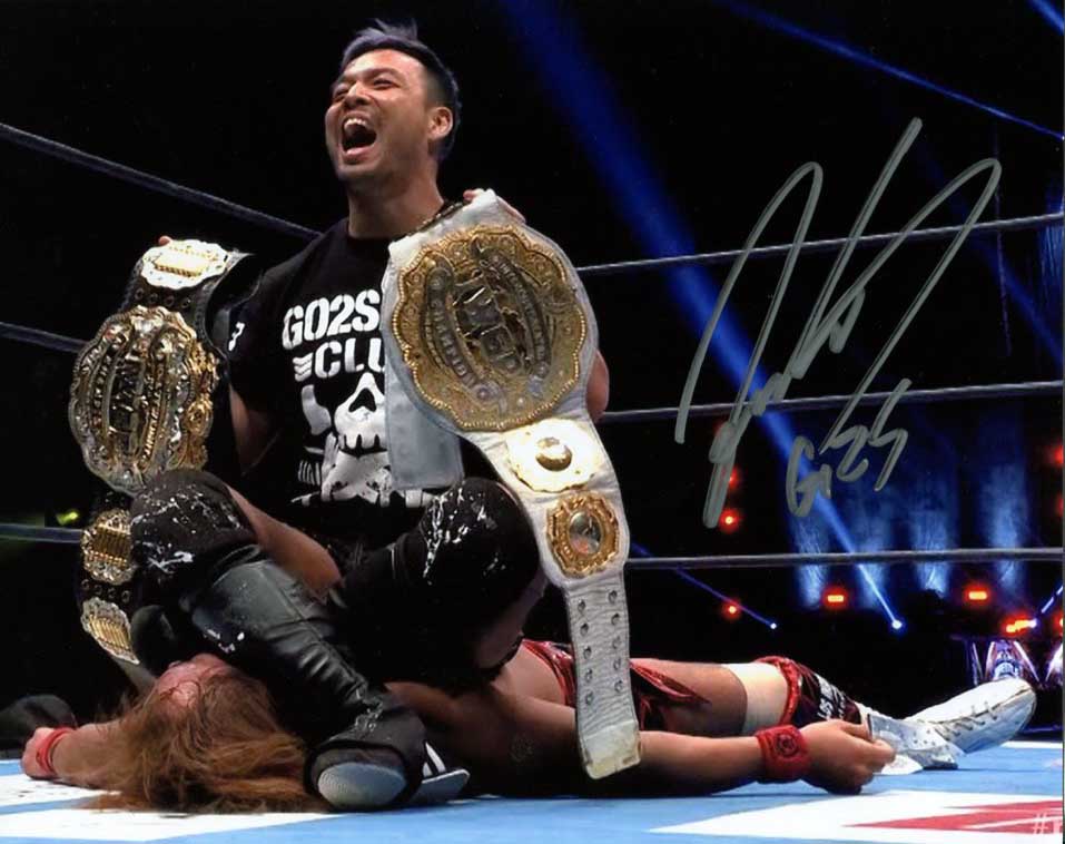Kenta Kobayashi (Hideo Itami) Pose 8 Signed Photo COA