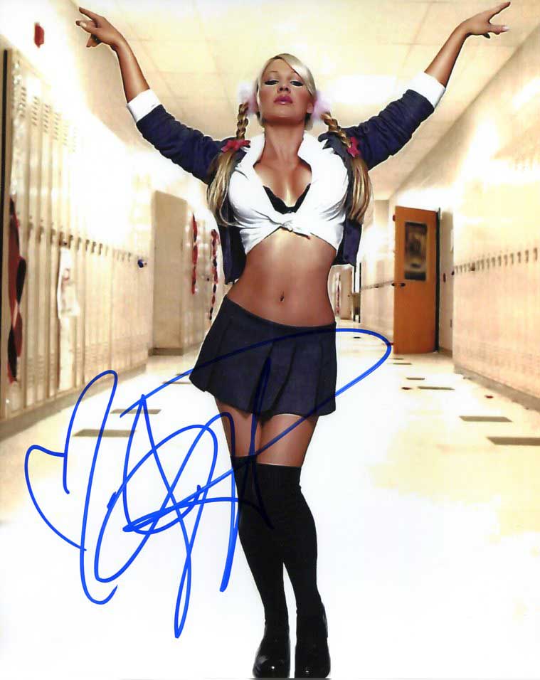 Jillian Hall Pose 1 Signed Photo COA
