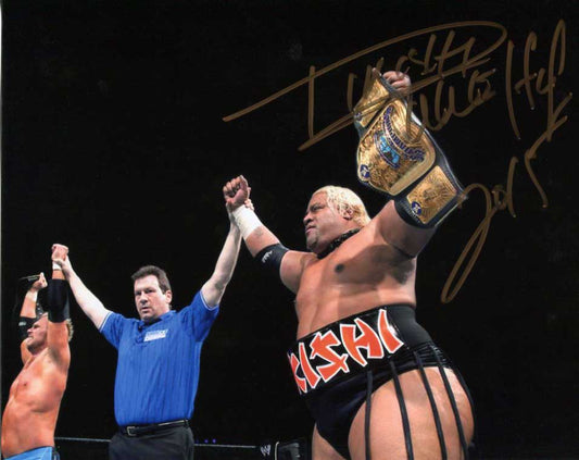 Rikishi Pose 2 Signed Photo COA