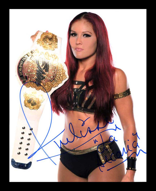Ivelisse Pose 2 Signed Photo COA