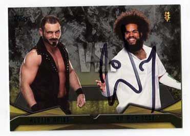 2016 Topps Then Now Forever NXT Rivalries Signed No Way Jose Card #8 COA