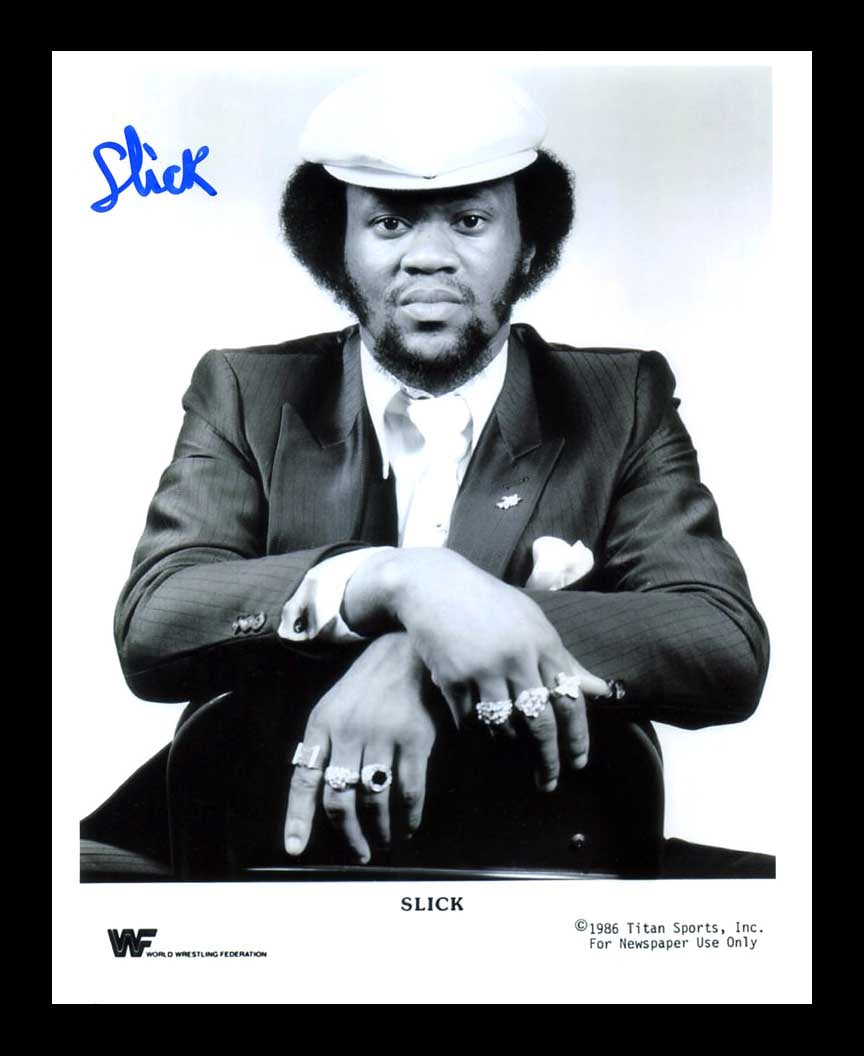 Slick Pose 2 Signed Photo COA