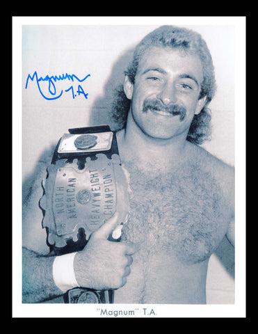 Magnum TA Pose 3 Signed Photo COA