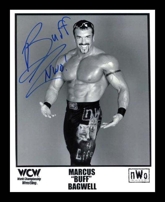 Marcus Buff Bagwell Pose 1 Signed Photo COA