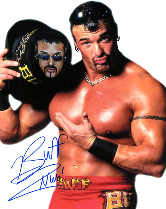 Marcus Buff Bagwell Pose 2 Signed Photo COA