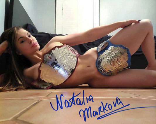 Natalia Markova Pose 1 Signed Photo