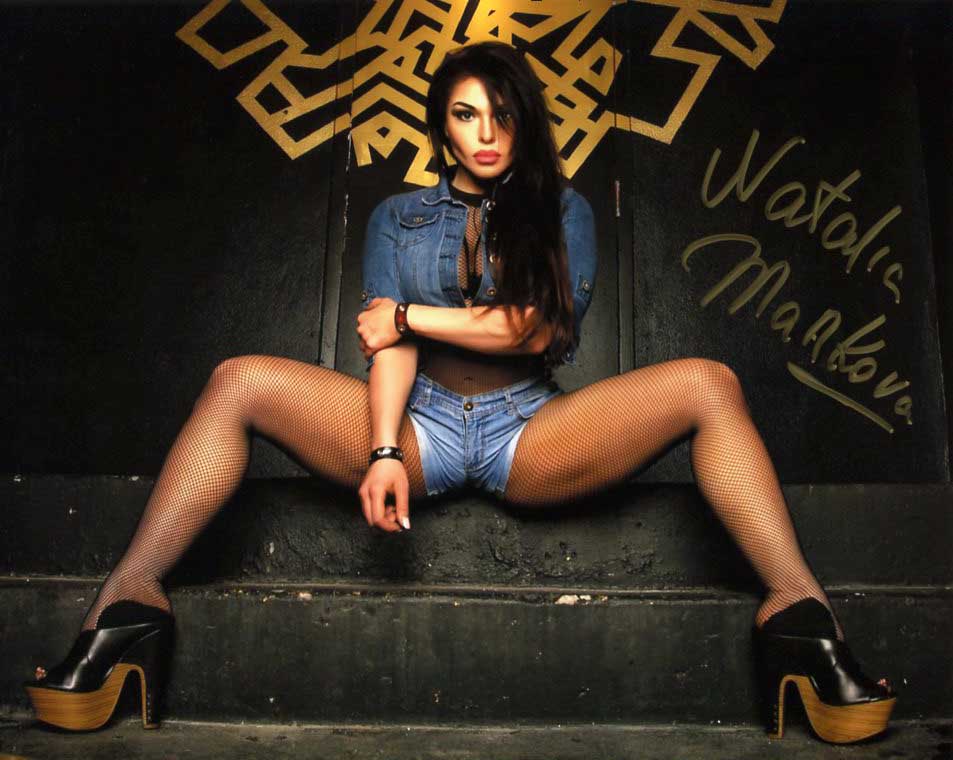 Natalia Markova Pose 2 Signed Photo
