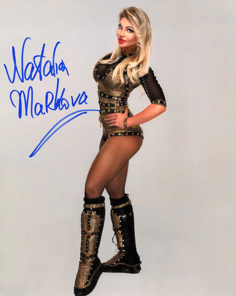 Natalia Markova Pose 3 Signed Photo COA