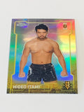 Hideo Itami 2015 WWE Topps Chrome NXT ROOKIE REFRACTOR #96
