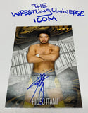 Hideo Itami WWE NXT 2017 Topps SIGNED Auto Card #23/200