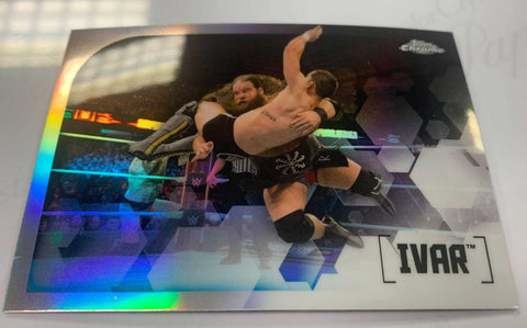 Ivar 2020 WWE Topps Chrome Refractor Card #29