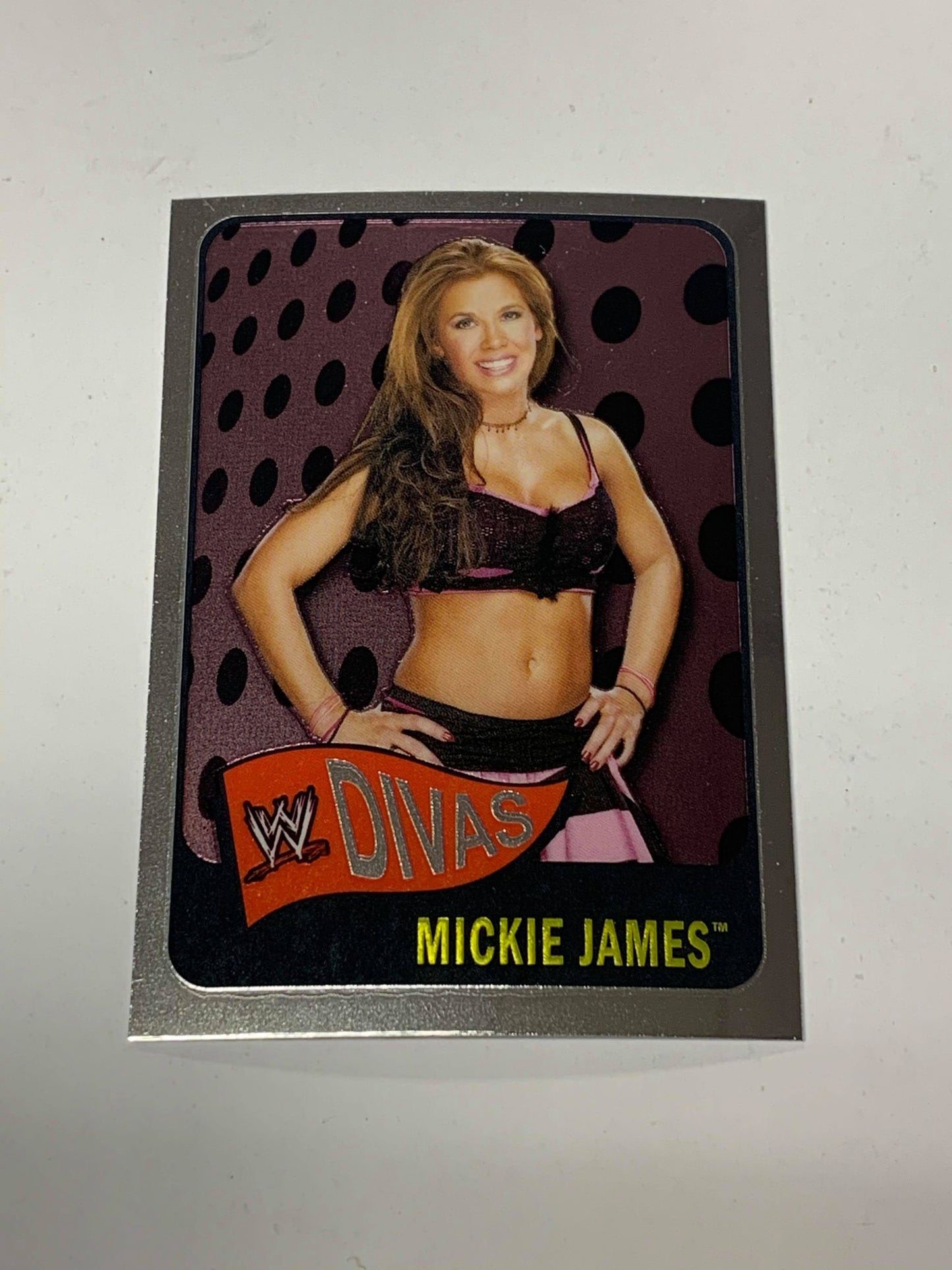 Mickie James ROOKIE Card #58 WWE 2006 Topps Chrome Heritage