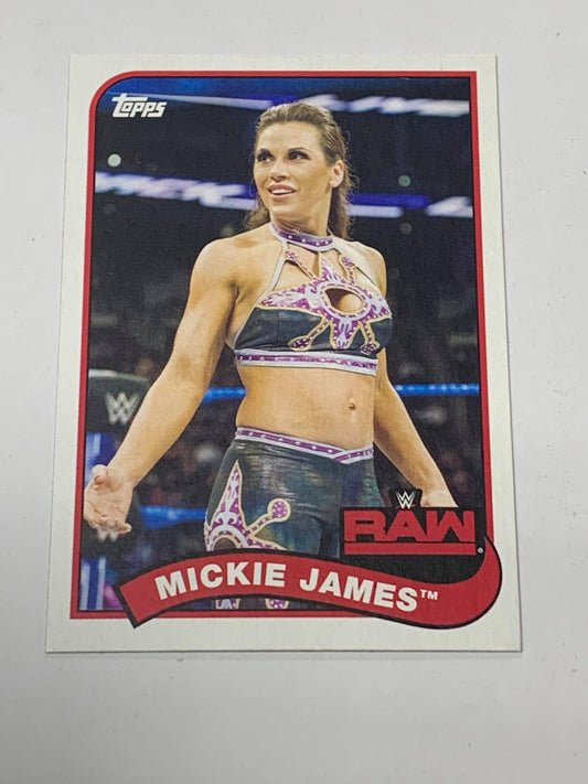 Mickie James WWE 2018 Topps Card #50
