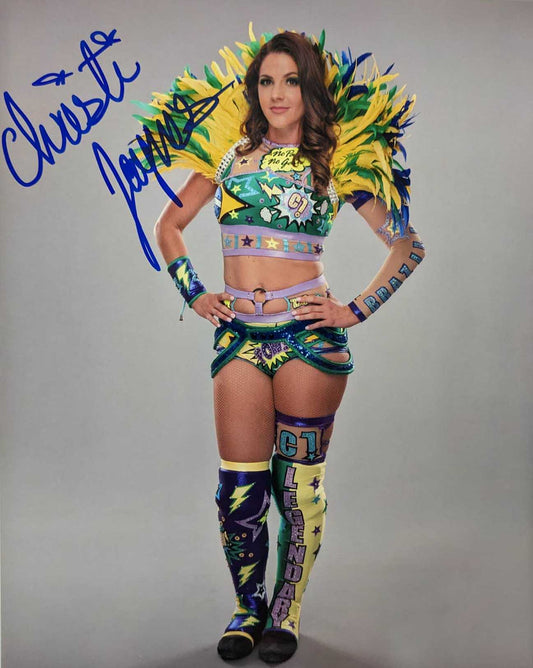 Christi Jaynes Pose 1 Signed Photo COA