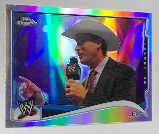 JBL 2014 WWE Topps Chrome REFRACTOR #72