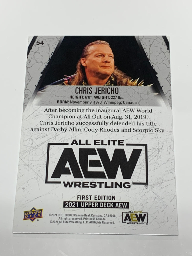 Chris Jericho 2021 AEW Card #54 – The Wrestling Universe