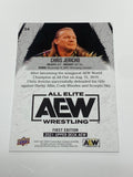 Chris Jericho 2021 AEW Gold Parallel Card #54