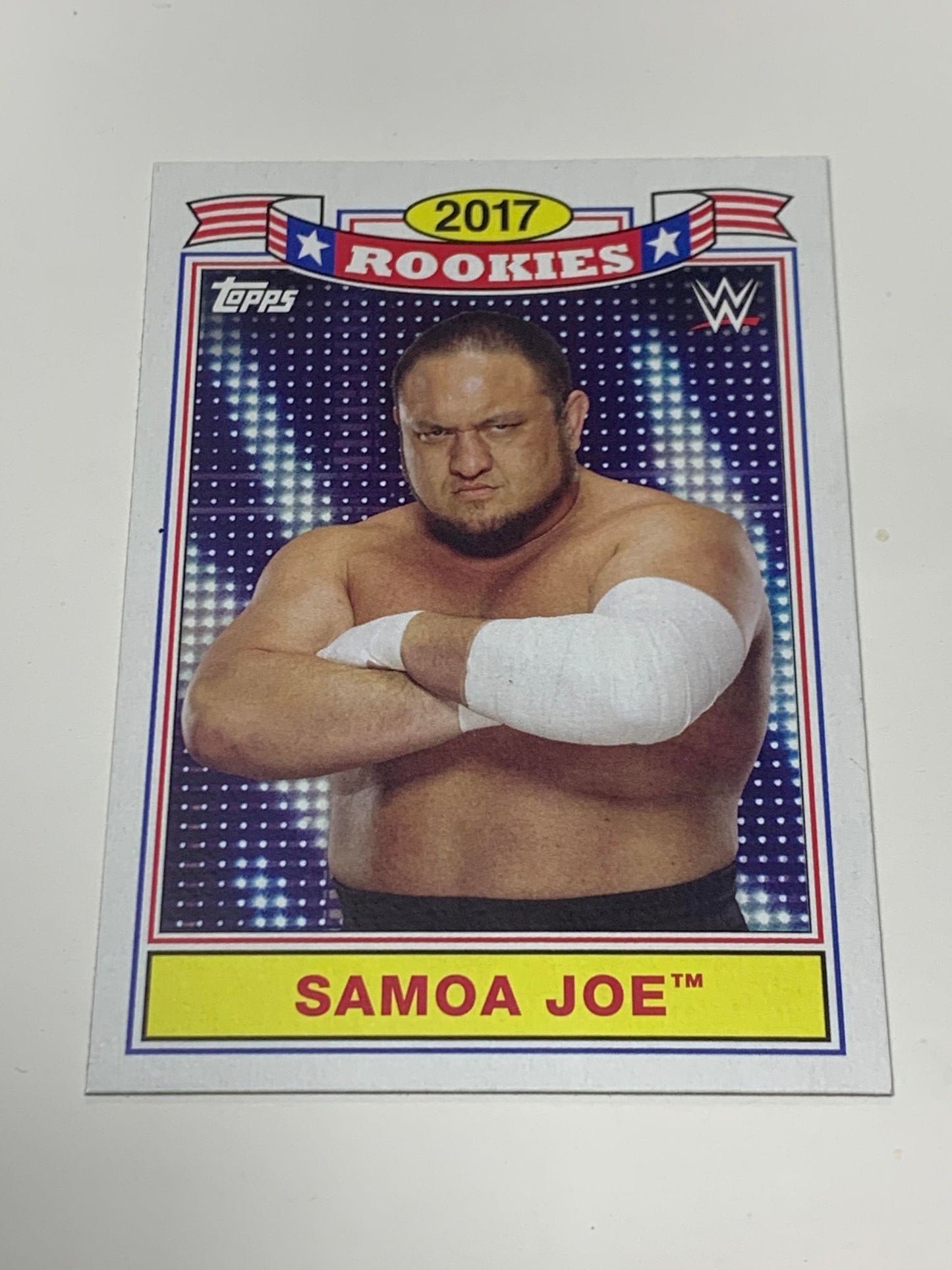 Samoa Joe 2017/2018 Topps Rookie #TR-4