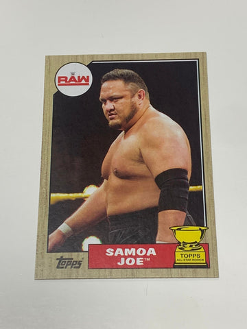 Samoa Joe 2017 WWE Topps All-Star Rookie #33