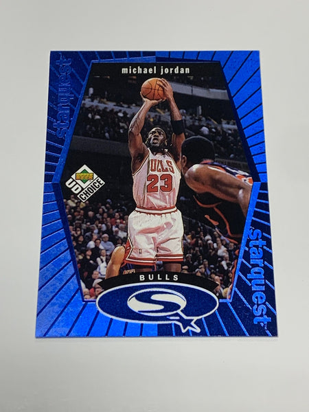 Michael Jordan 1998 Upper Deck Starquest Card #SQ10