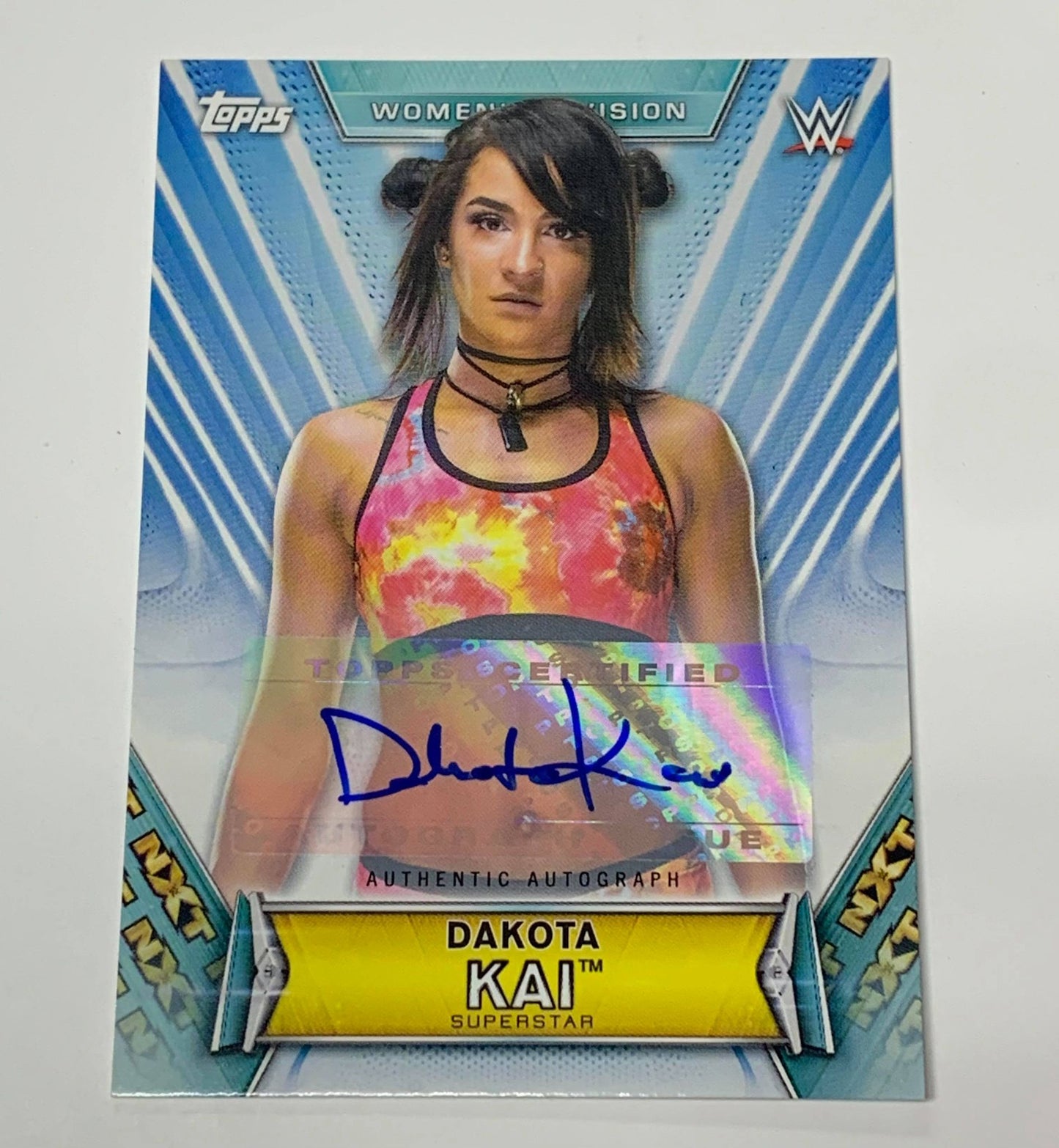 Dakota Kai 2019 WWE NXT Woman’s Division Auto #26/199