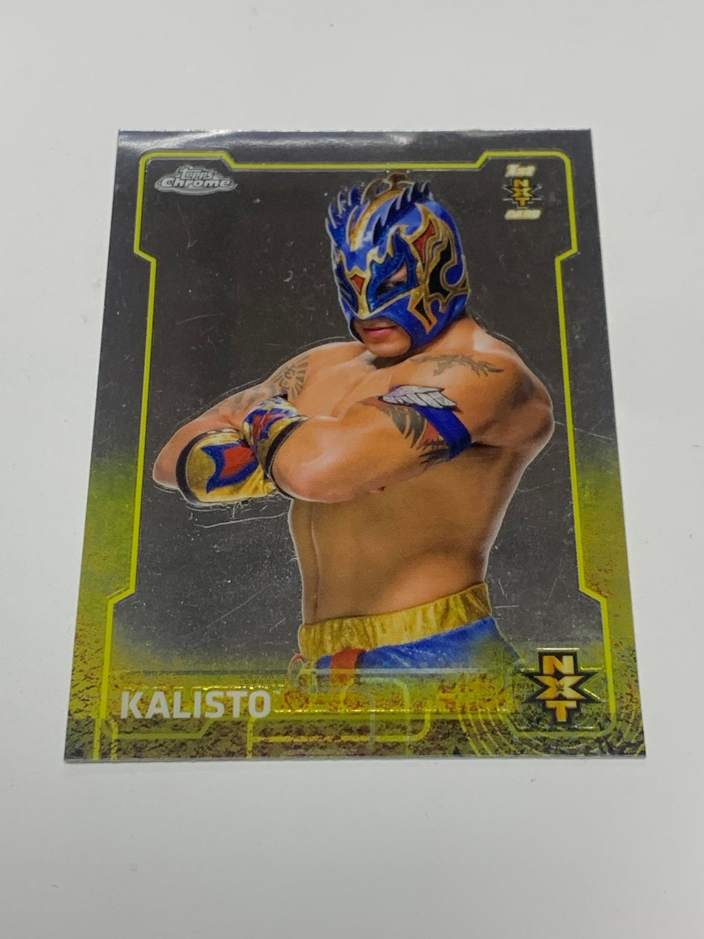 Kalisto 2015 WWE NXT Topps Chrome RC #97