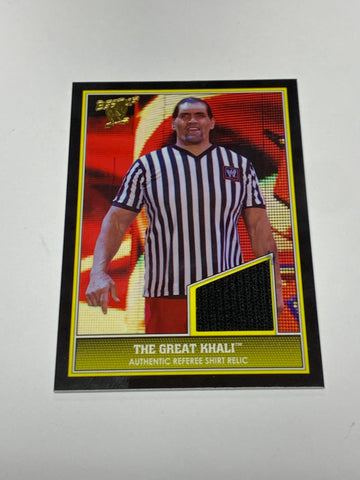 Great Khali 2013 WWE Topps Best of WWE Ring-Worn Relic