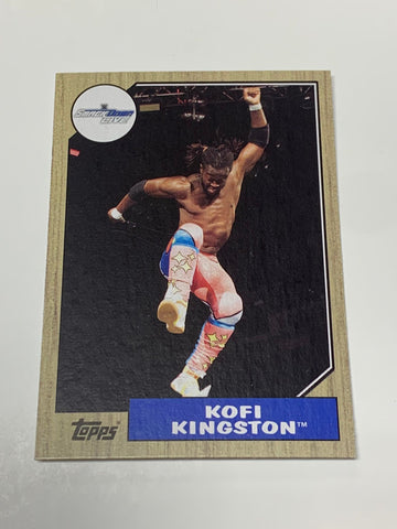 Kofi Kingston 2017 WWE Topps Card #26