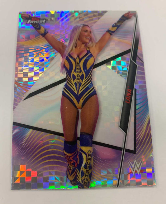Lana 2020 Topps Finest X-Fractor Card #20