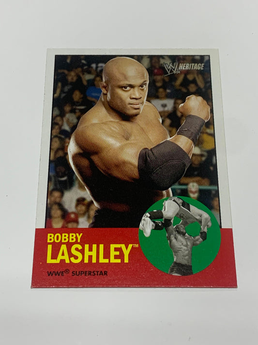 Bobby Lashley 2006 Topps Heritage ROOKIE Card #37