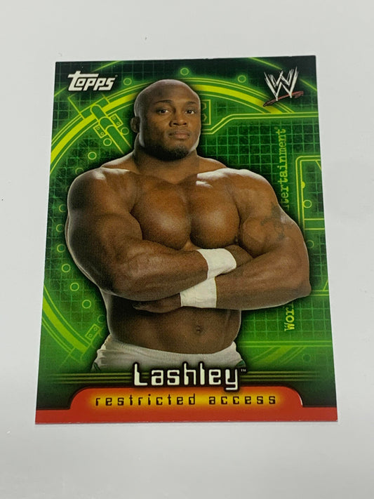 Bobby Lashley 2006 Topps Rookie Card #1