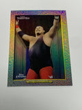 Jerry Lawler 2007 WWE Topps Chrome Turkey Red REFRACTOR #97