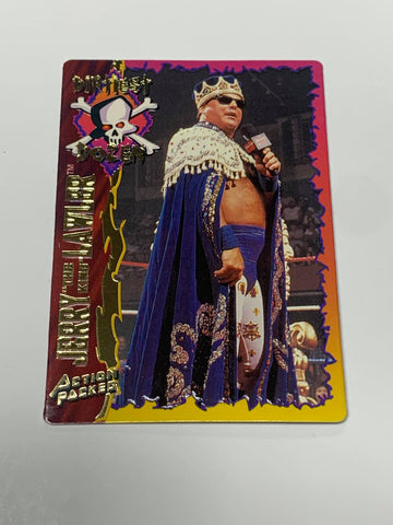 Jerry Lawler 1995 WWE Action Packed Card #32