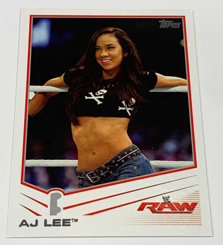AJ Lee 2013 WWE Topps Card #1