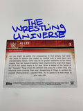 AJ Lee WWE 2015 Topps Card #2