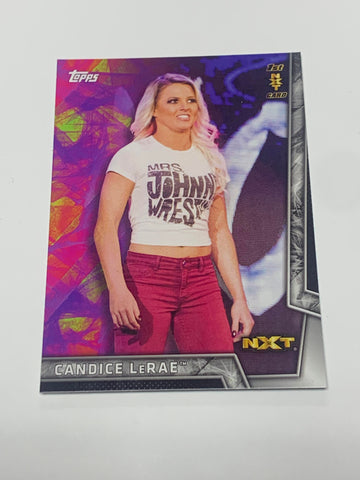 Candice LeRae 2018 WWE NXT RC Card #35