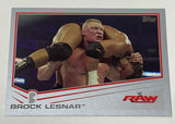 Brock Lesnar 2013 WWE Topps Silver Parallel Card #5
